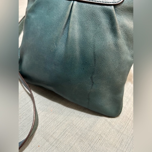 Coach Dark Teal 41980 Leather Crossbody Bag - Picture 4 of 13